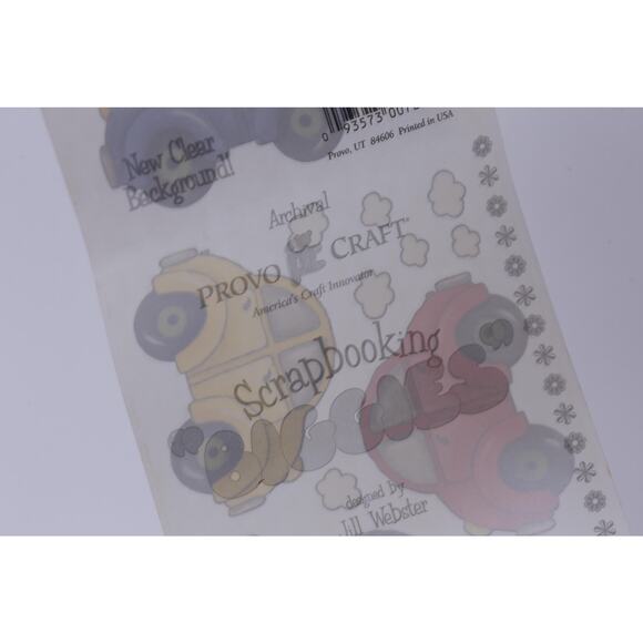 Beep Beep, VW Bug Toy Cars, Sticker Roll, Provo Craft, Jill Webster, Craft - Picture 2 of 3